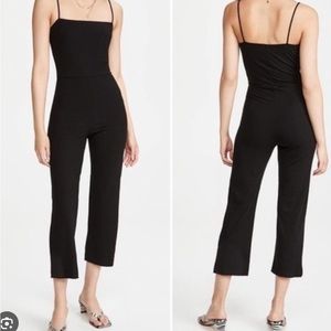 Reformation Black Ribbed Midi Jumper size S/M